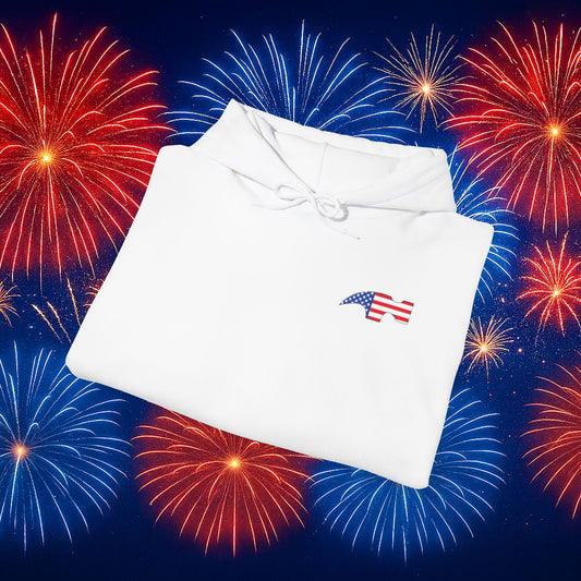 Tool Flag Hammer Hoodie β Built for the Trades, Worn with Pride