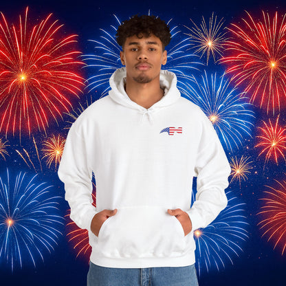 Tool Flag Hammer Hoodie – Built for the Trades, Worn with Pride